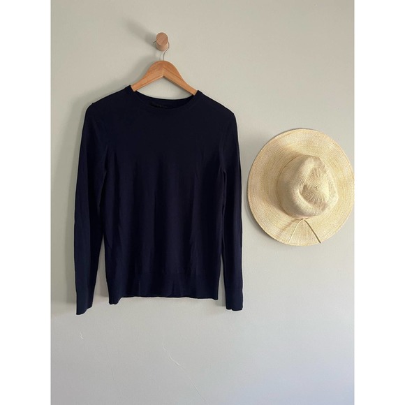 Jenni Kayne Sweaters - Jenni Kayne | Hudson Sweater | 100% Merino Wool | Navy | Sz XS